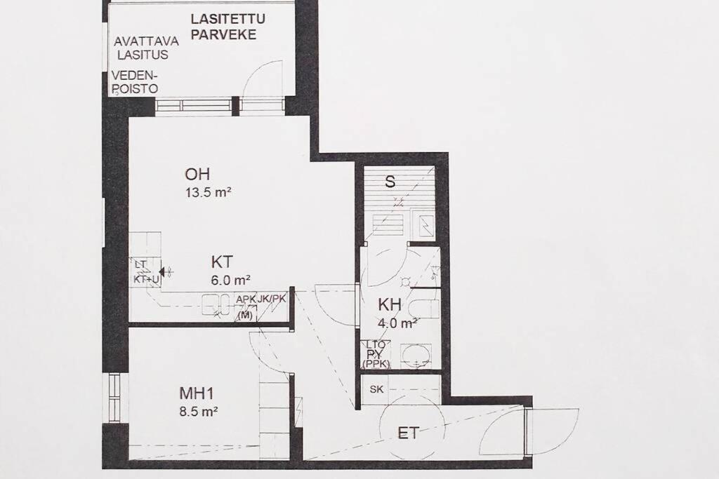 Modern Apartment With Sauna And Free Parking Kuopio Kültér fotó